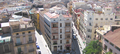 ciutat vella parking publico en valencia